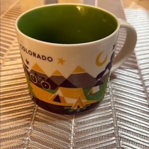 Starbucks Mug You Are Here Series Colorado